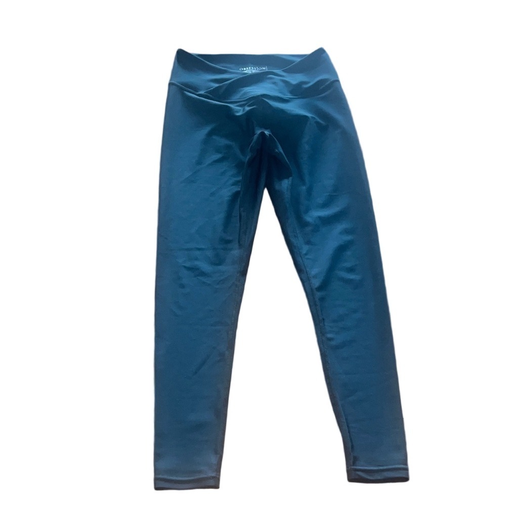obsession women’s Blue scrunched Leggings
